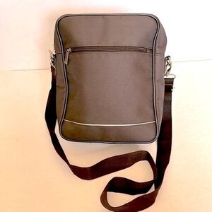 Ballantines Sling Bag in Brown with gold details